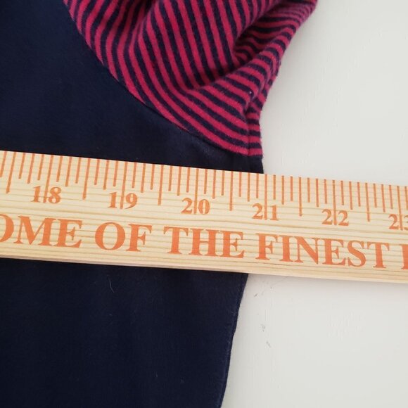 Lauren Ralph Lauren Athletic Jacket Stripe Cotton Stretch Full Zip Womens XL - Picture 7 of 8